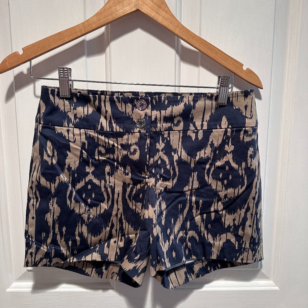 Michael Kors Women's Patterned Chino Short Size 2